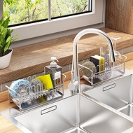 Dish Rack With Drain Rust Resistant Dish Rack Stainless Steel Space-Saving Multifunctional Dish Rack With Drain sersg sersg