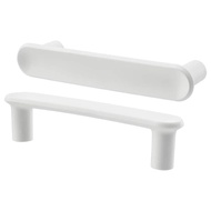 IKEA GUBBARP (2 Pcs) White Knob Cabinet Handle Pemegang Pintu kabinet Tombol Pintu Kabinet Dapur