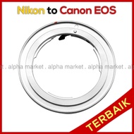 Nikon Pre Non AI AIS AI-S AFD AF-D lens to Canon EOS DSLR SLR Camera 10D 20D 30D 40D 50D 60D 70D 80D