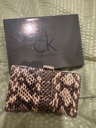 Calvin Klein snake leather Wallet