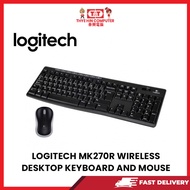 LOGITECH MK270R WIRELESS DESKTOP KEYBOARD AND MOUSE