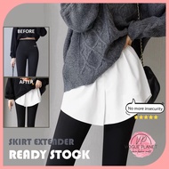 Women Mini Skirt Extender Shirt Extender Muslimah Fashion Tutup Punggung