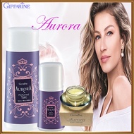 Set Of 3 Legendary Scents 1.Aurora Dry Perfume 2.Aurora Body Powder 3.Aurora Roll-On INsz9