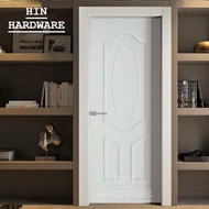 HIN White Wooden Door / Bedroom Door / Timber Door / Pintu Bilik / Pintu Kayu / Pintu Putih