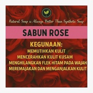 Rose Soap, Soft on the skin, fresh on the soul