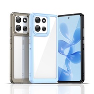 For Motorola Moto G86 5G Luxury Silicone Clear Bumper TPU Shockproof Cover Case