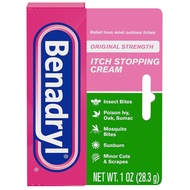 Benadryl Original Strength Anti-Itch Cream, Bug Bite Itch Relief 1 oz/ 28.3g