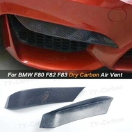 Tt Dry Carbon Fiber Front Bumper Side Spoiler Splitter Lip For F80 M3 F82 F83 M4 2015-2020 Fog Light