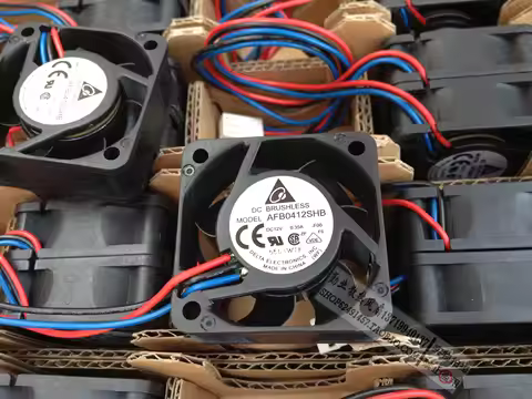 AFB0412SHB 4015 4CM Double Ball Fan 12V 0.35A Speed Test