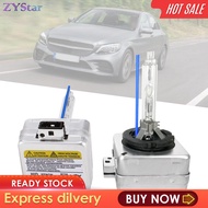 Zystar 2 cái D1S xenon HID bóng đèn đầu xe ô tô 35W 12V DC thay thế đèn xe ô tô 8000K