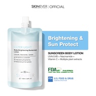 SKINEVER Water Light Body Sunscreen Lotion Brightening Waterproof Sunblock