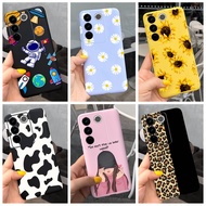 Vivo V27 5G Casing Cute Daisy Cow Cartoon Phone Cover VivoV27 V 27 2023 V27 Pro V2231 V2246 Slim Mat