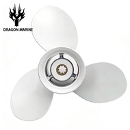63V-45952-00-EL 9 1/4X10-J Boat Outboard Propeller for Yamaha 9.9HP 15HP Outboard Motor 63V-45952 Bo