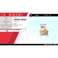 Pokemon Sword & Shield - 5IV 0 SPEED SHINY SQUARE GALARIAN SLOWBRO
