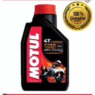 MOTUL4T 7100 15W50 100% synthetic (100% original )