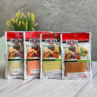 HEXA HALAL Garlic & Cheese 50gm   Kimchi Flavor Seasoning 40gm   Sour Cream & Onion 50gm   Cheese Fl