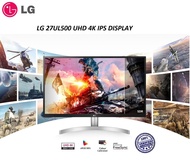 LG 27UL500 27" UHD 4K IPS Monitor with HDR10
