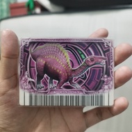 King alpha ourasaurus Sisushin dinosaur card