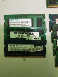 Ram Laptop/Sodim 8gb,4gb,2gb ddr3 dan ddr2 second bergaransi