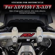 For Honda X ADV X-ADV XADV ADV150 ADV160 ADV350 2021 2022 2023 Red Motorcycle Stickers Waterproof Handlebar Decals Accessories
