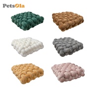 [PETSOLA] Decorative Throw Pillow Floor Cushion Knotted Pillows Knot Pillow for Office Dorm