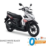 new honda beat cbs 2022 sepeda motor - white black surabaya