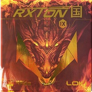 ยางลายกีฬาปิงปองเหนียวมากของแท้ VBNGF LOKI RXTON 9ในฟองน้ำสีฟ้ามาสเตอร์พลังงานยาง Pips BGFED