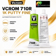 VCROM 710R 1K Putty Fine Automotive Body Putty Simen Halus Kereta Scratch Chip Repair SIMEN KERETA
