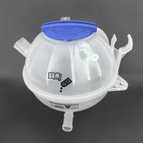 1K0121407A Car Engine Radiator Coolant Tank Reservoir With Cap For GOLF MK6 Jetta Tiguan A3 Q3 TT Ca