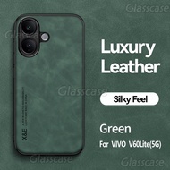 Casing For Vivo V60 V 60 Lite V60Lite LiteV60 VivoV60 Lite VivoV60Lite 4G 5G 2025 Luxury Leather Pho