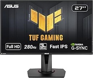 ASUS TUF Gaming VG279QM 27” HDR Monitor, 1080P Full HD (1920 x 1080), Fast IPS, 280Hz, G-SYNC Compat