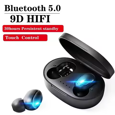 Original A6S TWS Wireless Bluetooth Headset 5.0 Earphone Bluetooth Sport Inear Earbuds Headset with 