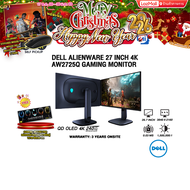 ผ่อน 0% 10 ด.]DELL ALIENWARE 27 INCH 4K AW2725Q GAMING MONITOR (QD-OLED 4K 240Hz) /ประกัน 3 Years On