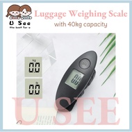 (READYSTOCK) Luggage Weighing Scale Portable Hanging Weight Scale Alat Penimbang Beg Berat 40kg 便携式行