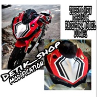 Cbr150r facelift mask DUCATI model / cbr150r facelift visor