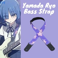 FENGHA Bocchi The Rock Guitar Strap, Japanese Anime Guitarhero Yamada Ryo Bass Strap, Anime Merchand