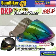 BKP V9 Visor Motorcycle Helmet Visor High Quality PC Visor For BKP Visor 9 Cermin Topi Keledar