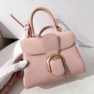 Delvaux Brillant+mini+櫻花粉+ +所有附件齊全