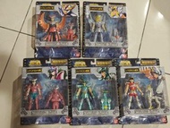 全新 BANDAI 萬代 聖鬥士星矢 figure 星矢紫龍 瞬 冰河一輝 絕版 懷舊