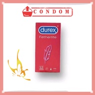 Immediate delivery 12PCSBox Men's Durex Ultra-thin Condom Super Lubricating Condoms Adult Sex Produc