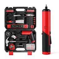 《JAPAN》★Prostormer 4V Electric Drill Tool Set Cordless Driver Set Home Tool Set 57 Piece Set USB Rec