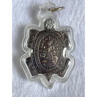 LP Liew LP Koon Rian Phaya Tao Roon Phutthakhun / BE2538 / Wat Raitangtong / Code : Silver - Thai Amulet