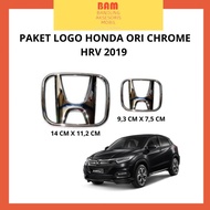 2019 Honda Chrome HRV Logo Emblem Package