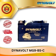 BATTERY DYNAVOLT NANO GEL MTR BATTERY MG9-BS-C MOTORCYCLE BATTERY