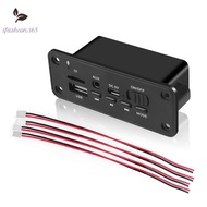 [LF]  5.0 MP3 Player 2*3W Decoder Board Speaker Car FM Radio Module VN