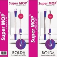 set tongkat dan kepala mop bolde refil super mop bolde | handle set - handle set