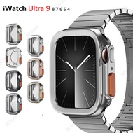 Case for Apple Watch 9 8 7 45mm 41mm 44mm 40mm Soft TPU Shockproof Protective Full Bumper Cover for 
