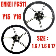 SPORT RIM Y15 Y15ZR Y16 Y16ZR ENKEI FG511 1.6/1.6X17 RIM Y15ZR