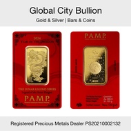 PAMP Gold Bar –Lunar Dragon 2024 – 1 oz