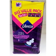 Libresse long & wider  maxi night secure